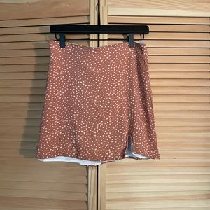 Polka Dot Mini Skirt